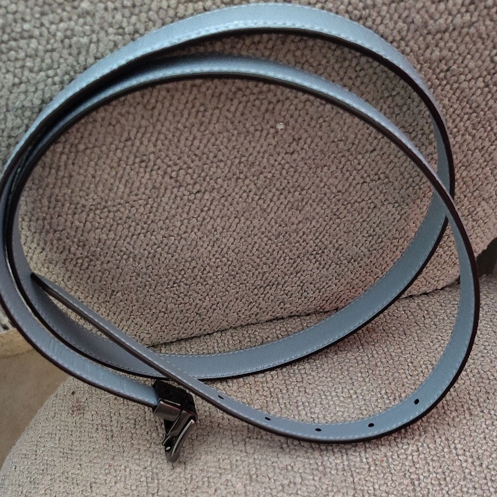 LITE BLUE OFFICE SIREN Leather, CORPORATE CORE, IMPRESS, RETRO, VINTAGE, FUN